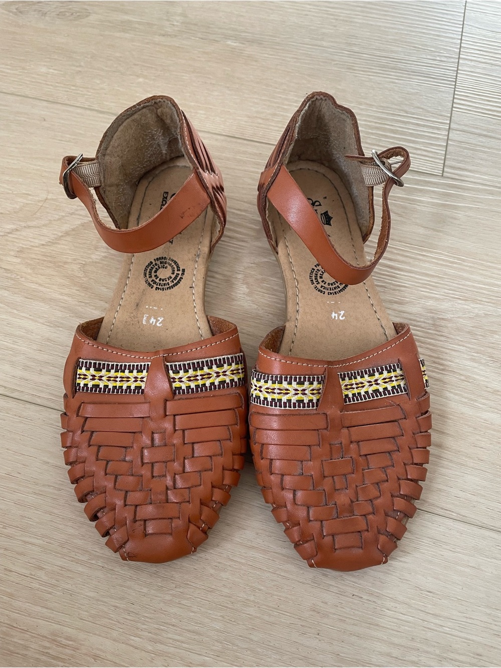 Handmade huaraches from Mexico